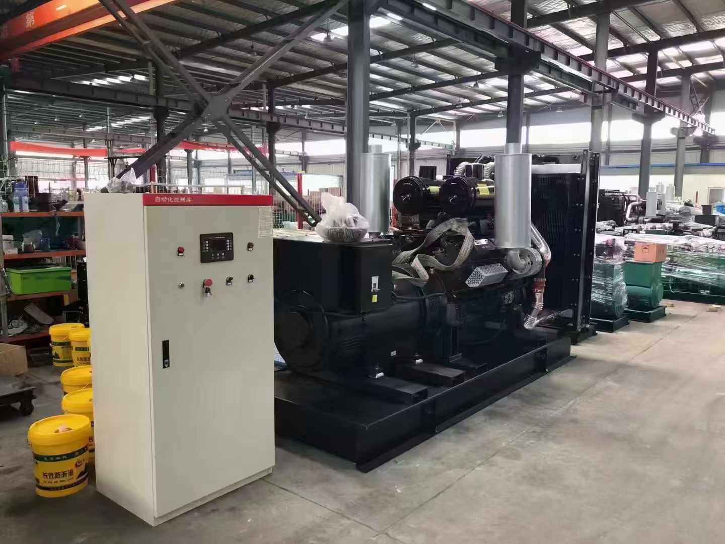 闵行柴油发电机组负载测试时，若出现异常运行状态应如何处理？